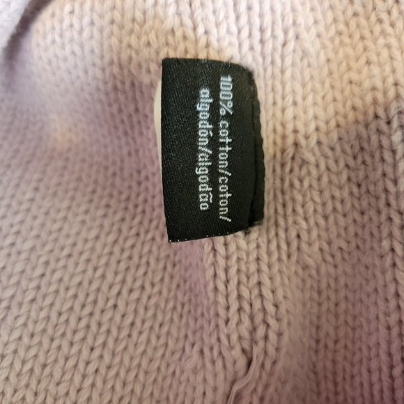 Calvin Klein Jeans Pastel Purple Long Sleeve Button Up Cardigan - Picture 6 of 6